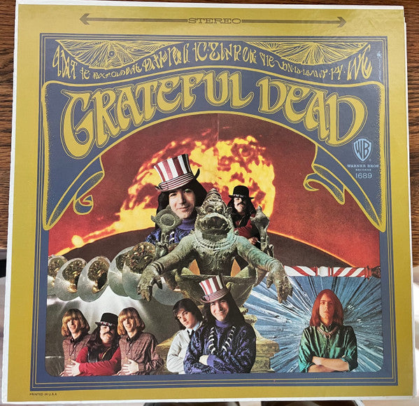 The Grateful Dead : The Grateful Dead (LP, Album, RP, Win)