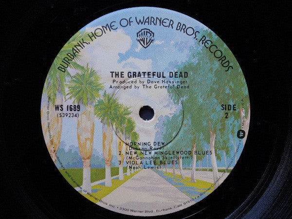The Grateful Dead : The Grateful Dead (LP, Album, RP, Win)