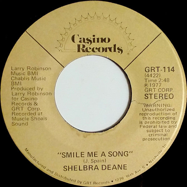 Shelbra Deane : Don't Touch Me (7", Single)