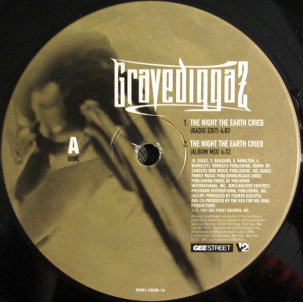 Gravediggaz : The Night The Earth Cried (12")
