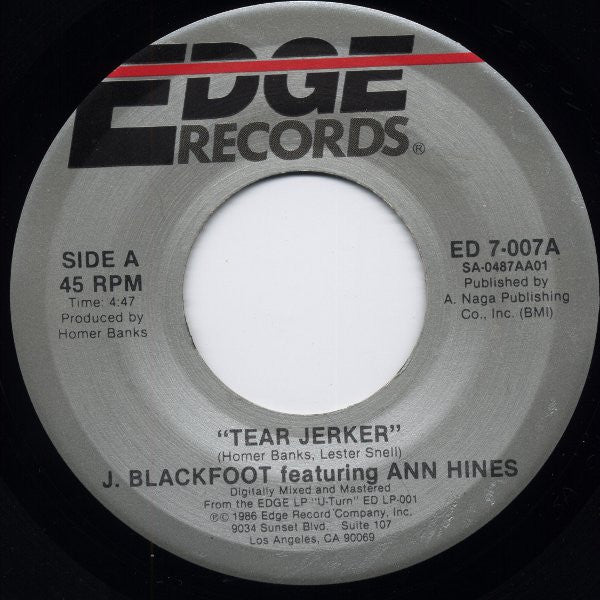 J. Blackfoot : Tear Jerker (7")