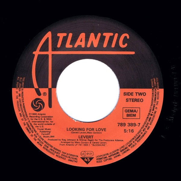 Levert : (Pop, Pop, Pop, Pop) Goes My Mind (7", Single)