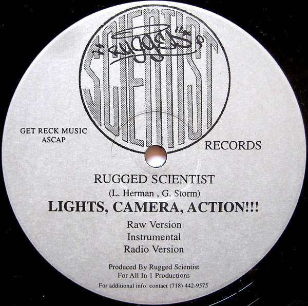 Rugged Scientist : Lights, Camera, Action!!! (12")