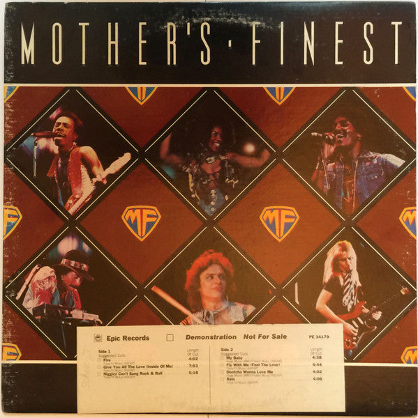 Mother's Finest : Mother's Finest (LP, Album, Promo)
