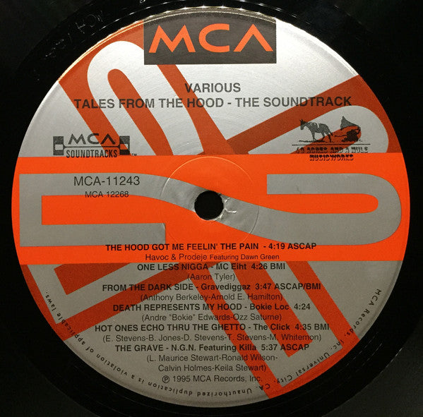 Various : Tales From The Hood (The Soundtrack) (LP)