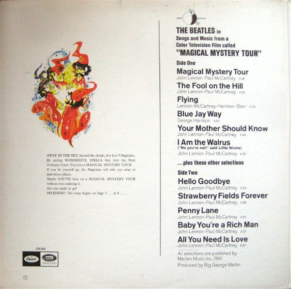 The Beatles : Magical Mystery Tour (LP, Album, Los)