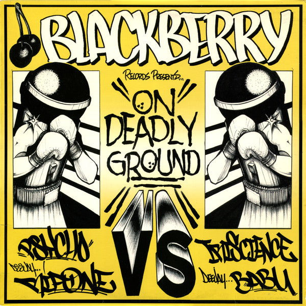 Psycho (8) & Rip One Vs Rakaa-Iriscience & Babu : On Deadly Ground (12")