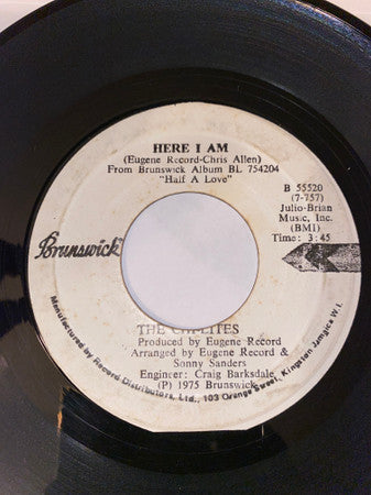 Chi-Lites, The : Here I Am / It's Time For Love (7",45 RPM)
