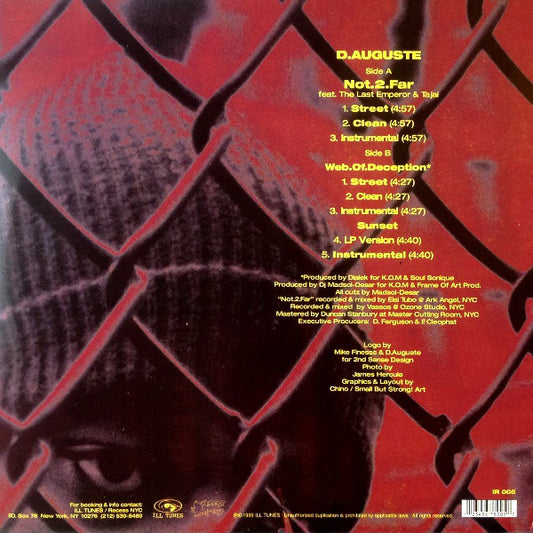 D AUGUSTE : Not.2.Far / Web.Of.Deception / Sunset (12")