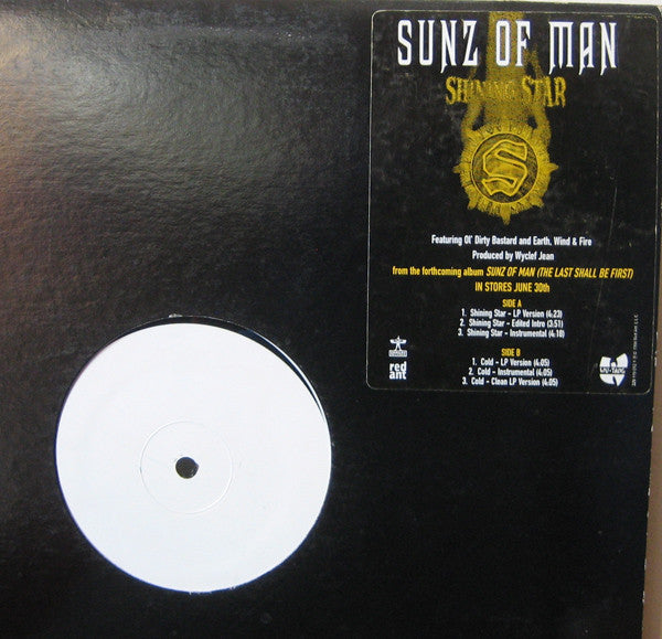 Sunz Of Man : Shining Star / Cold (12", W/Lbl)