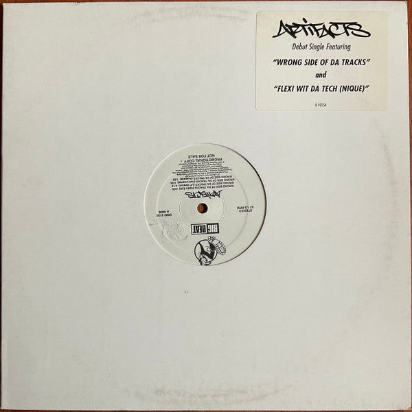 Artifacts : Wrong Side Of Da Tracks (12", Promo)