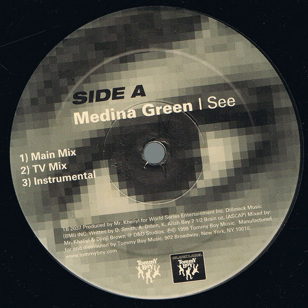 Medina Green & Self Scientific : I See b/w Best Part (12")