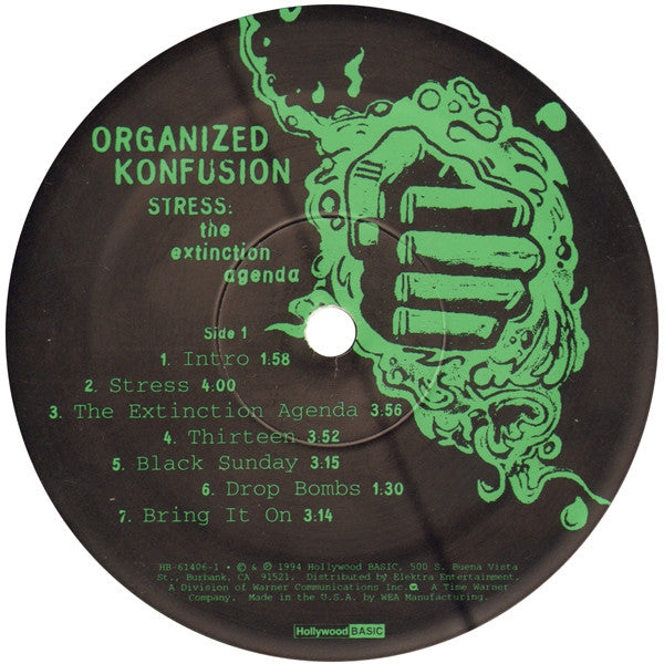 Organized Konfusion : Stress: The Extinction Agenda (LP, Album)