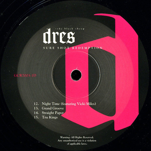 Dres : Sure Shot Redemption (2xLP, Album)