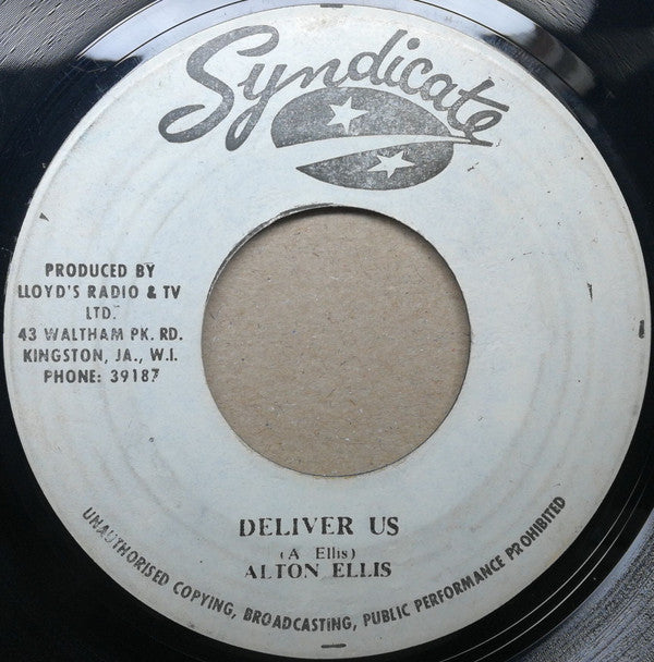 Alton Ellis / Neville Hinds : Deliver Us / Originator (7",45 RPM)