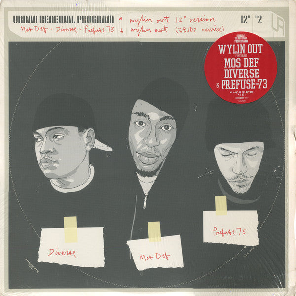 Mos Def • Diverse • Prefuse 73 : Wylin Out (12")