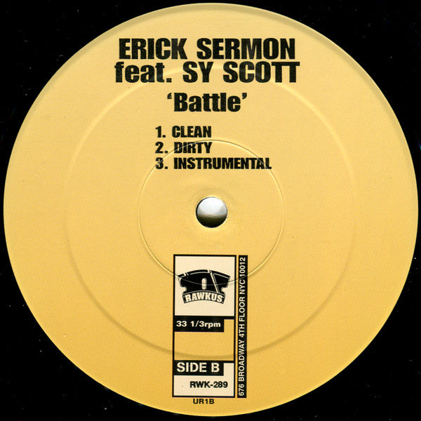 Mos Def & Pharoahe Monch Featuring Nate Dogg / Erick Sermon Featuring Sy Scott : Oh No / Battle (12")