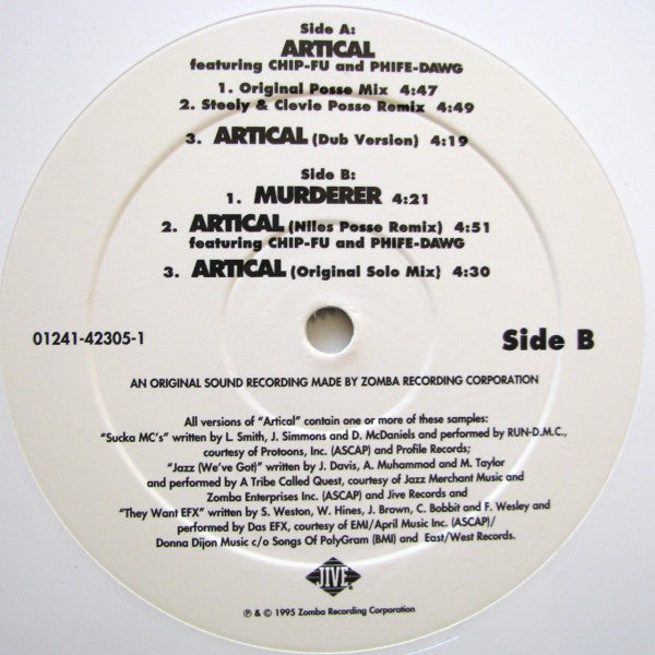 Whitey Don : Artical (12", Whi)