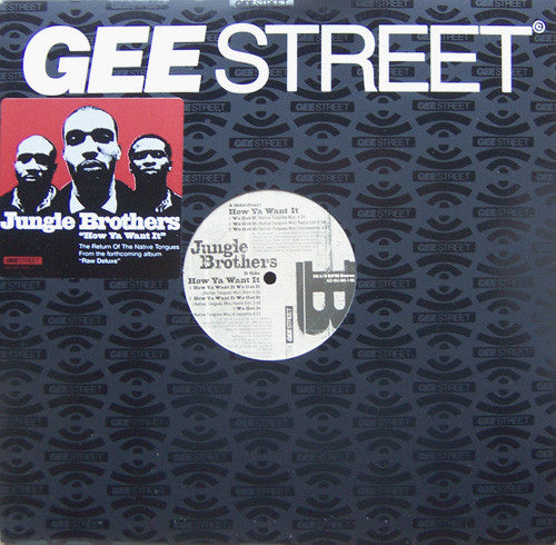 Jungle Brothers : How Ya Want It (12")