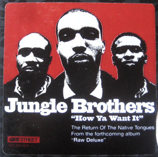 Jungle Brothers : How Ya Want It (12")