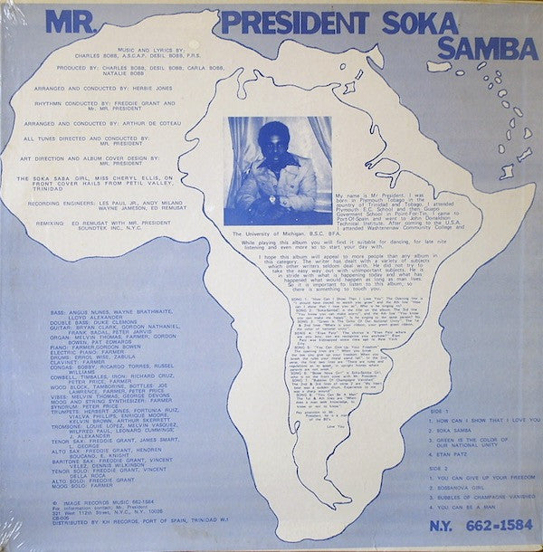 Mister President : Soka Samba Girl (LP)