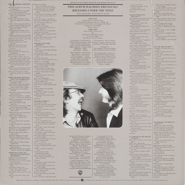 Sanford & Townsend : Smoke From A Distant Fire (LP, Album, RE, Los)