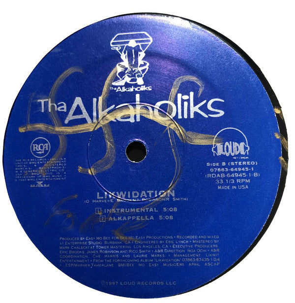 Tha Alkaholiks : Likwidation (12", Single)