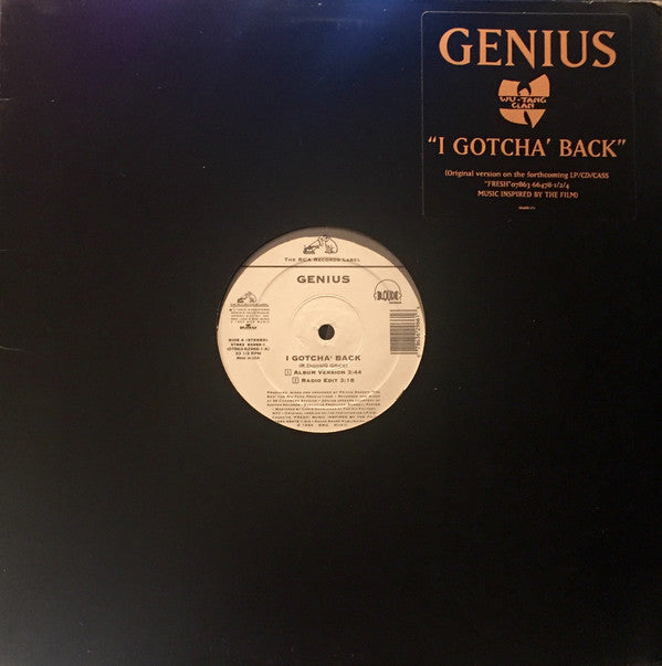 The Genius : I Gotcha' Back (12")