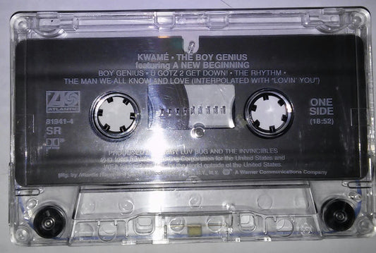 Kwamé Featuring A New Beginning : The Boy Genius (Cass, Album)