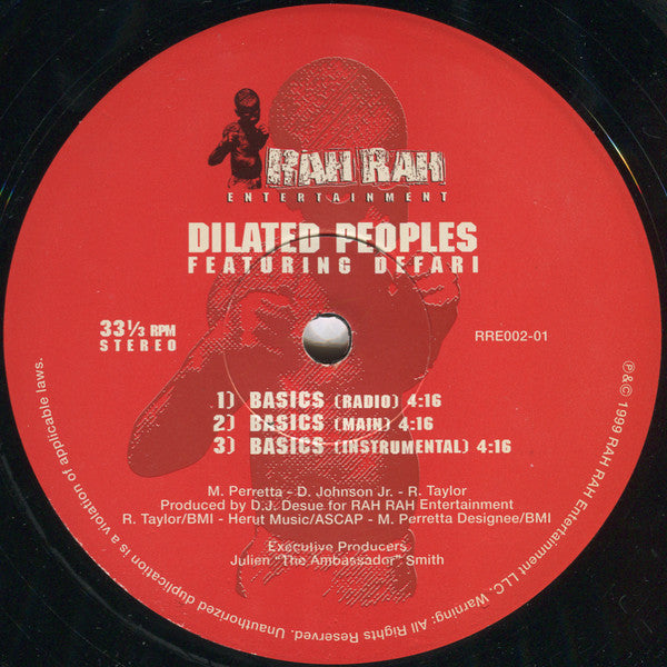 Dilated Peoples Feat. Defari / Barbershop MC's : Basics / Music, Money And Women (12", RE)