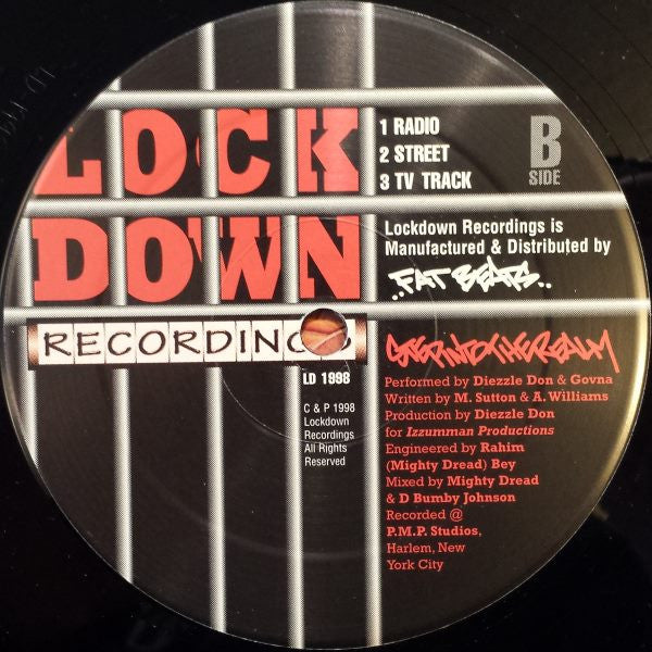 Diezzle Don, Funk Doc , And Gov Mattic : Ghetto Red Hot / Step Into The Realm (12")