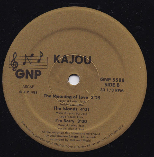 Kajou : Elsie (LP, Album)