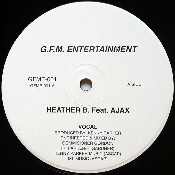 Heather B. Feat. Ajax (6) : Cloud 9 (12")