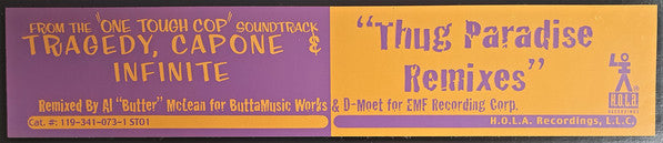 Tragedy Khadafi, Capone (3) & Infinite (5) : '98 Thug Paradise (12")