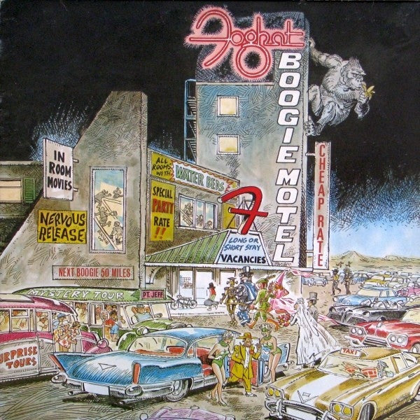 Foghat : Boogie Motel (LP, Album, Los)