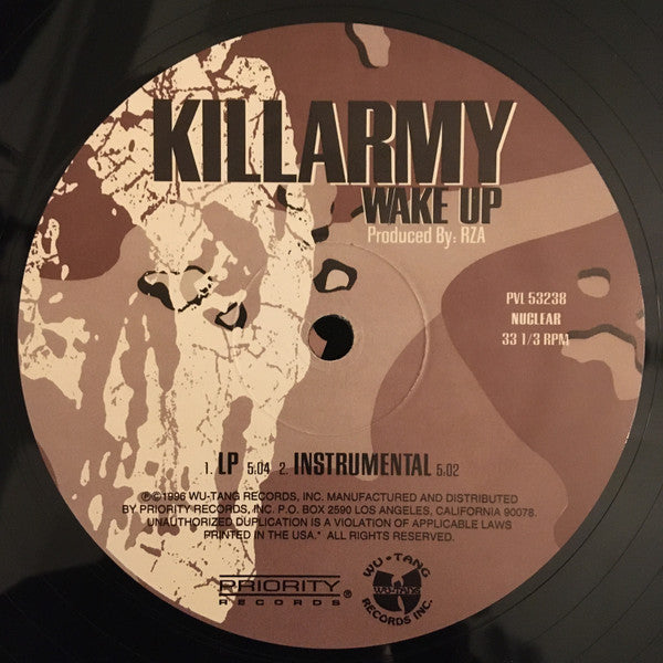 Killarmy : Camouflage Ninjas / Wake Up (12", Single)