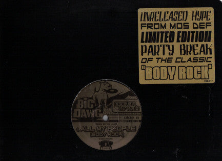 Mos Def : All My People (Body Rock) (Party Break) (12")