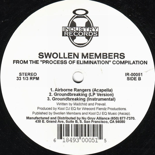 Souls Of Mischief / Swollen Members : Airborne Rangers / Groundbreaking (12")
