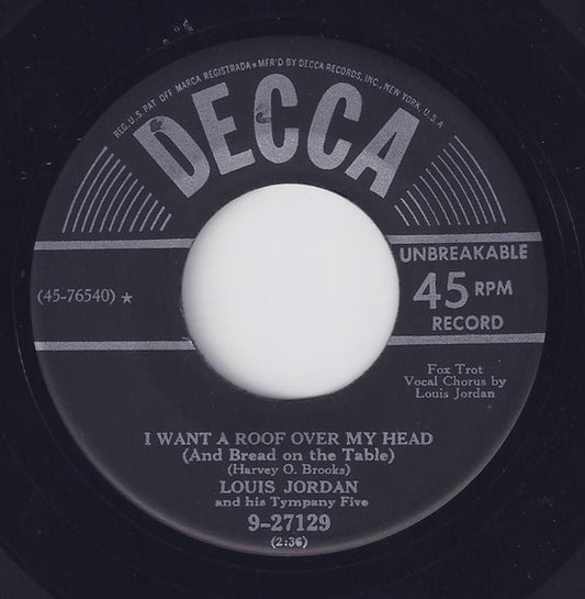 Louis Jordan And His Tympany Five : Show Me How (You Milk The Cow) (7")