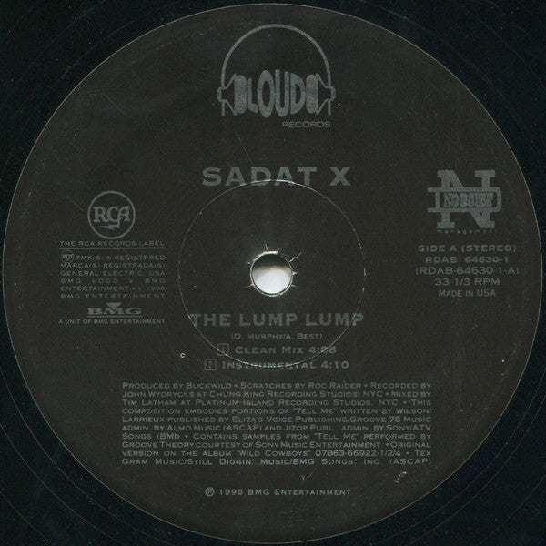 Sadat X : The Lump Lump (12")