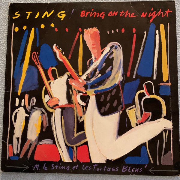 Sting : Bring On The Night (2xLP, Album)