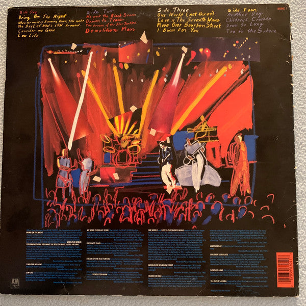 Sting : Bring On The Night (2xLP, Album)