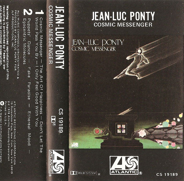 Jean-Luc Ponty : Cosmic Messenger (Cass, Album, Win)
