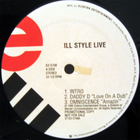 Various : IllStyle Live (2xLP, Comp, Promo)