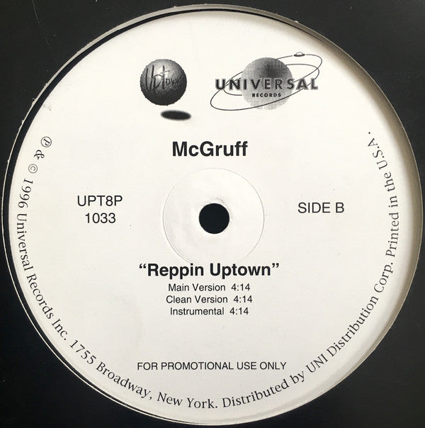 Herb McGruff : Harlem Kids Get Biz (12", Promo)