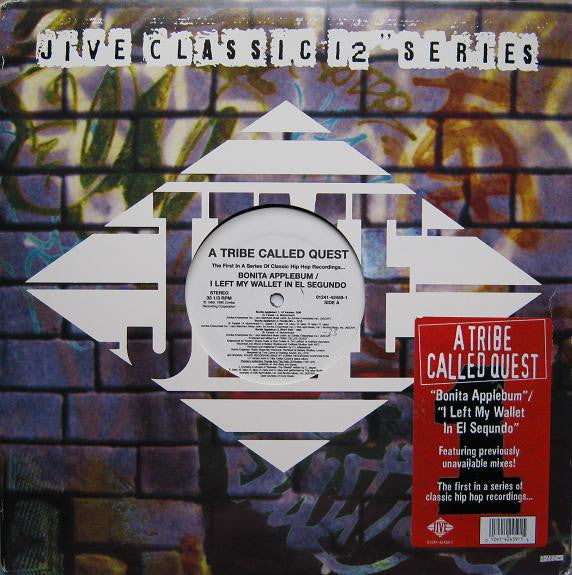 A Tribe Called Quest : Bonita Applebum / I Left My Wallet In El Segundo (12")