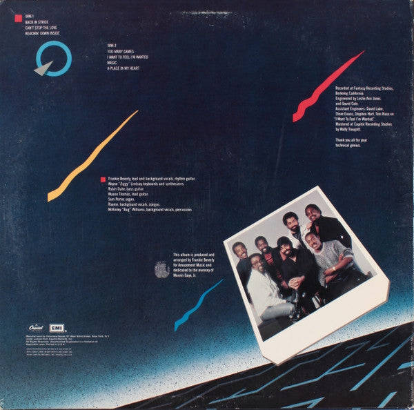Maze Featuring Frankie Beverly : Can't Stop The Love (LP, Album, Club)