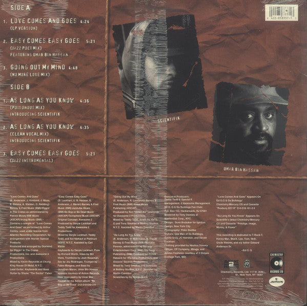 Ed O.G & Da Bulldogs : Love Comes And Goes (12")