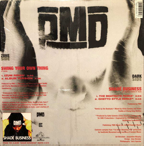 PMD : Swing Your Own Thing / Shadé Business (12")