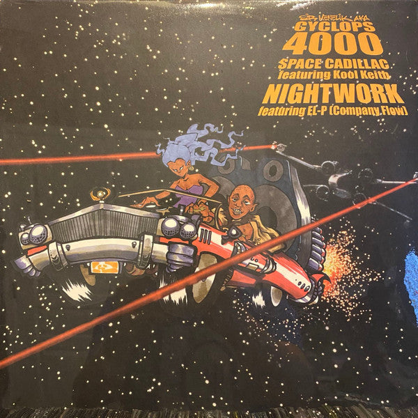 Sir Menelik AKA Cyclops 4000 : Space Cadillac / Nightwork (12")
